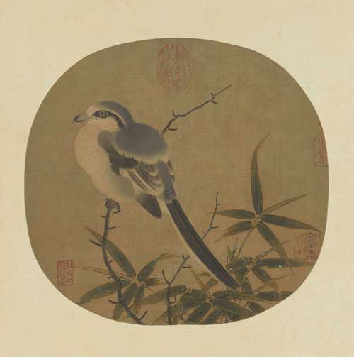 李安忠 竹鳩圖
